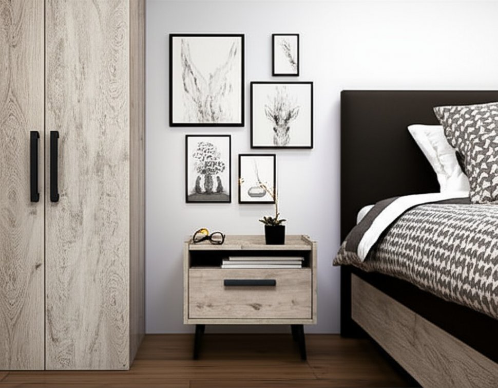 Тумба прикроватная Nature 41 (Глазов) Гаскон пайн