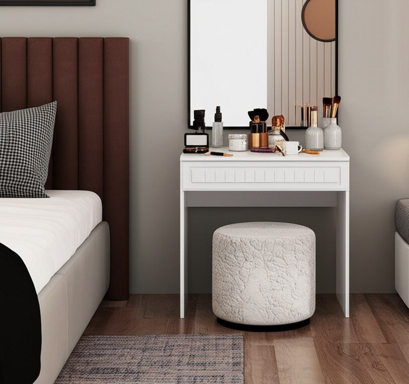 Стол с ящиком Монако МН-19 белое дерево