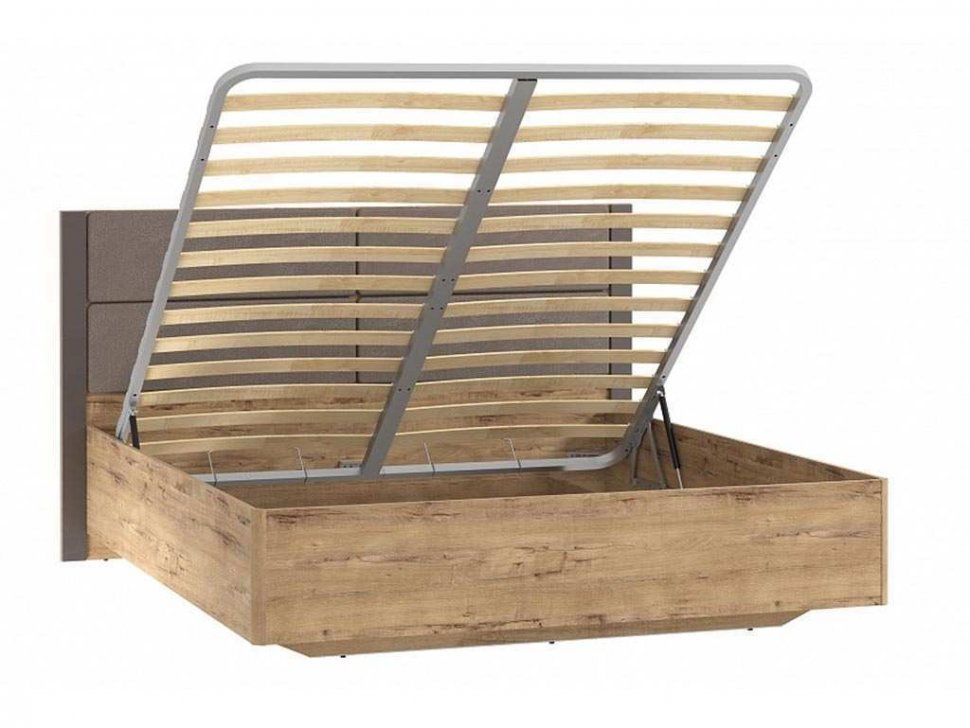 НМ 040.52 Кровать Livorno /дуб бунратти / софт графит