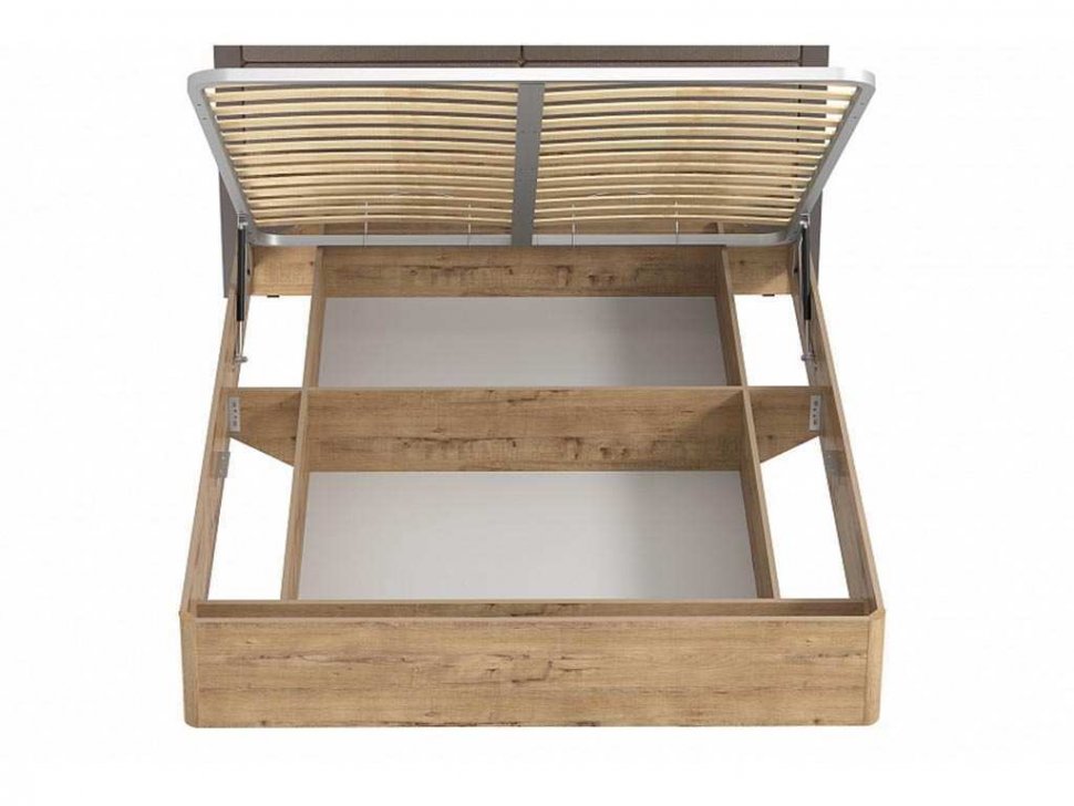 НМ 040.52 Кровать Livorno /дуб бунратти / софт графит