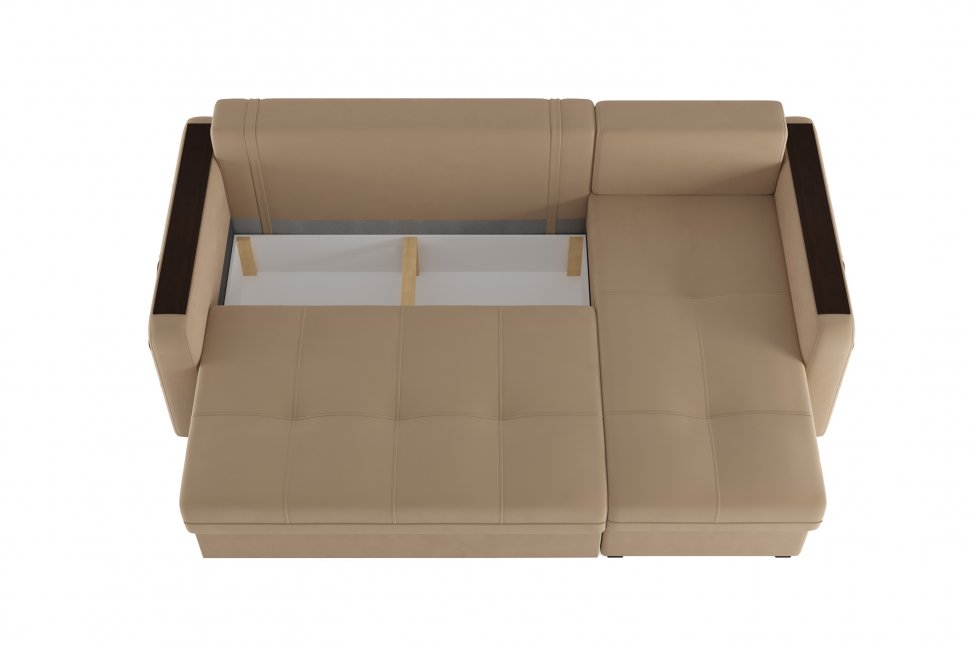 Диван угловой Smart 3 2Т-1Пф Велюр Velutto 05