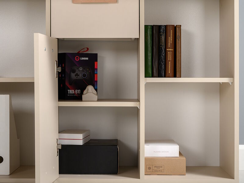 Лайт Стол письменный 03.245 Сатин / Дуб эндгрейн