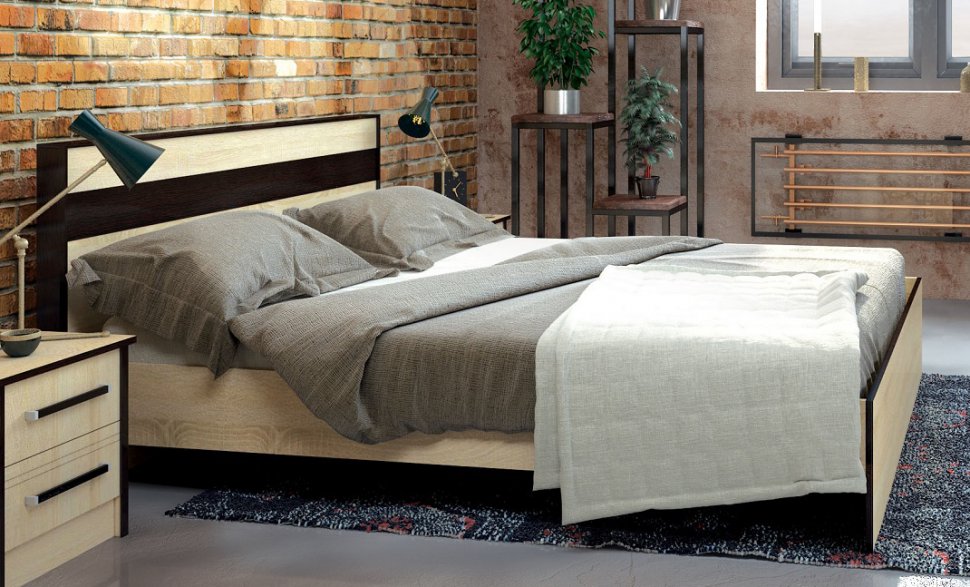 Кровать 140х200 Лирика (ТЭКС) с подъемным механизмом