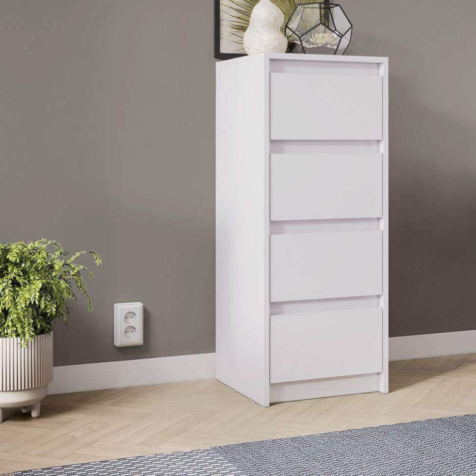 Комод Айден КМ06-400 Белый