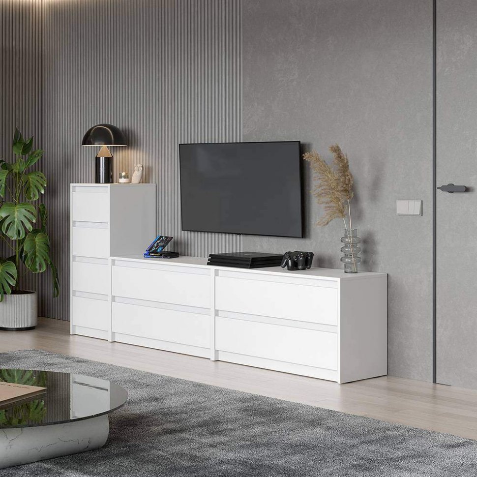 Комод Айден КМ06-400 Белый