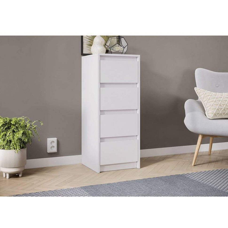 Комод Айден КМ06-400 Белый