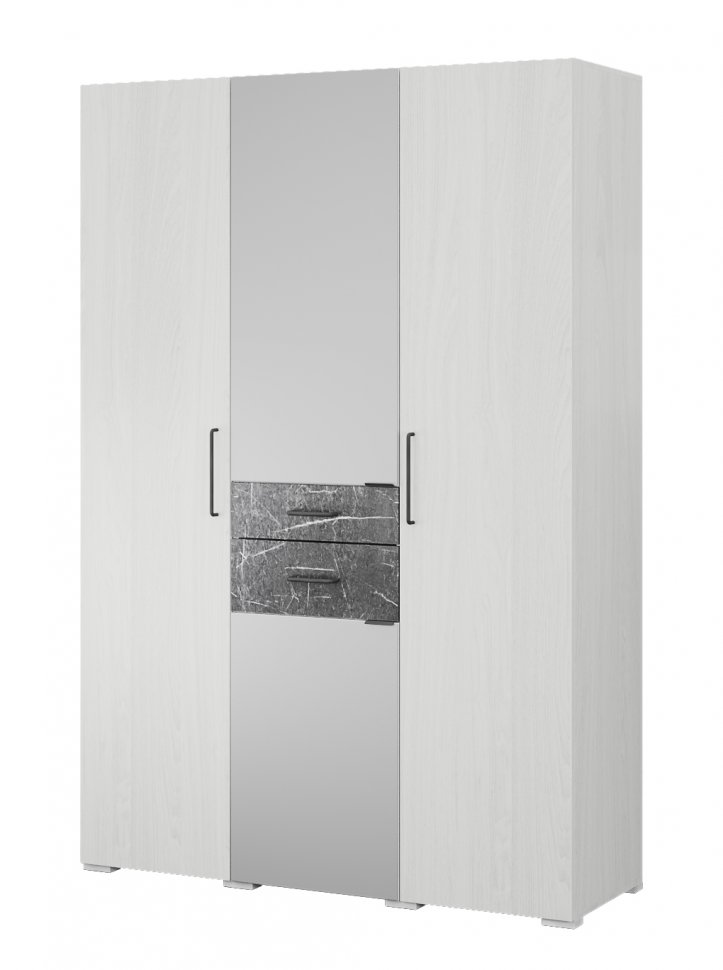 Шкаф трехдверный Теана (Ясень Анкор светлый)