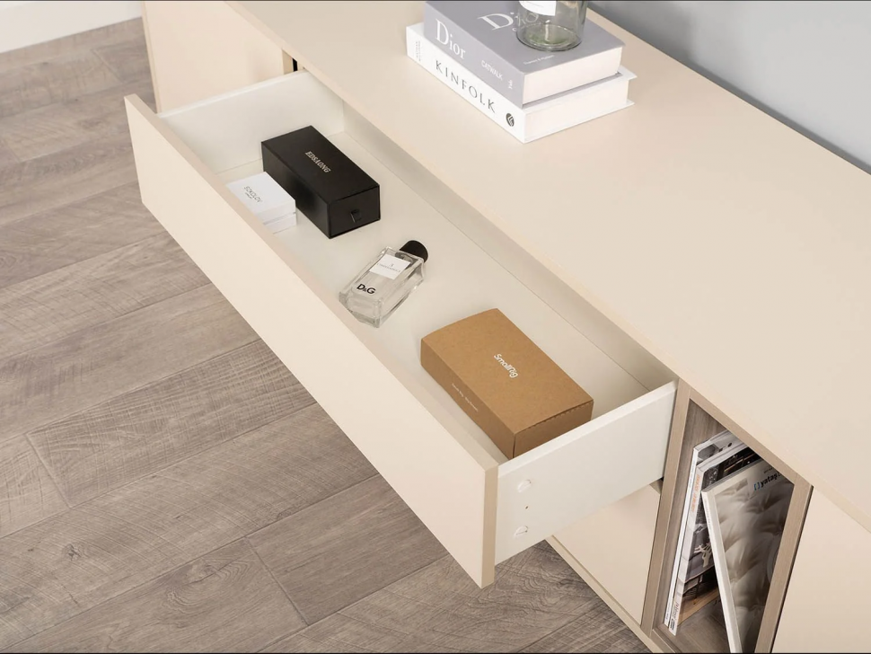 Тайл тумба под ТВ 16.62 Сатин/Эмили Блаш