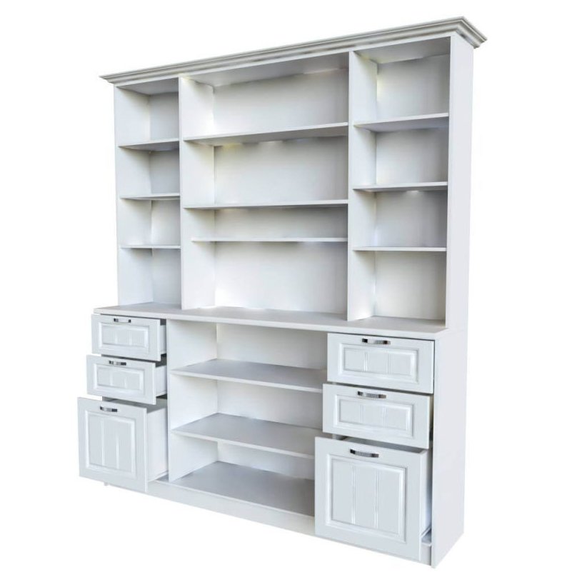 Буфет Прованс-016 (ТЭКС) Клен Серый