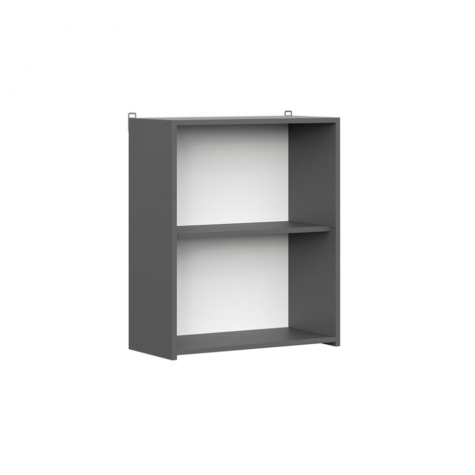 Шкаф Денвер Ш-601 верхний (Графит Серый) с дверцей