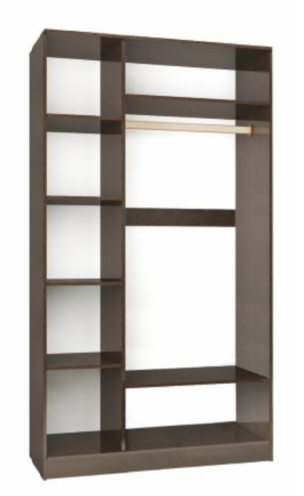 Шкаф-купе 1200 Комфорт-2 ТЭКС (1 зеркало) Венге