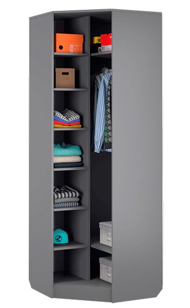 Шкаф угловой Граффити MLK