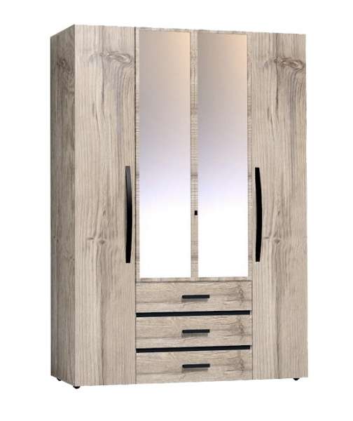 Шкаф для одежды и белья Nature 555 (Глазов) Гаскон Пайн