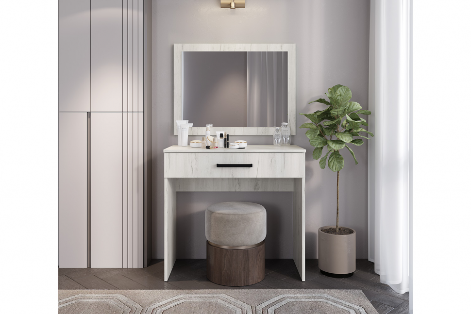 Столик косметический Фиеста, Дуб крафт белый