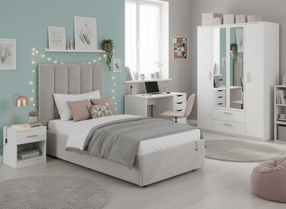 Кровать Ingrid 900 модель 312 Ультра смог