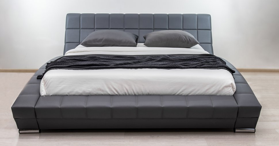 Оливия кровать 160 Серый