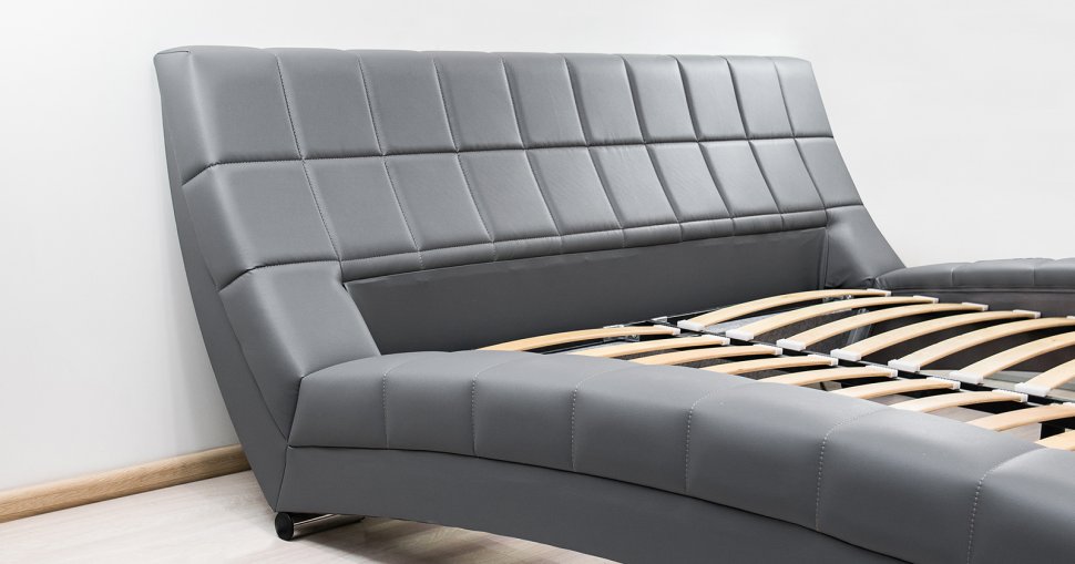 Оливия кровать 160 Серый