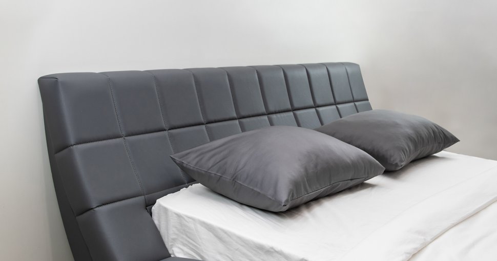 Оливия кровать 160 Серый