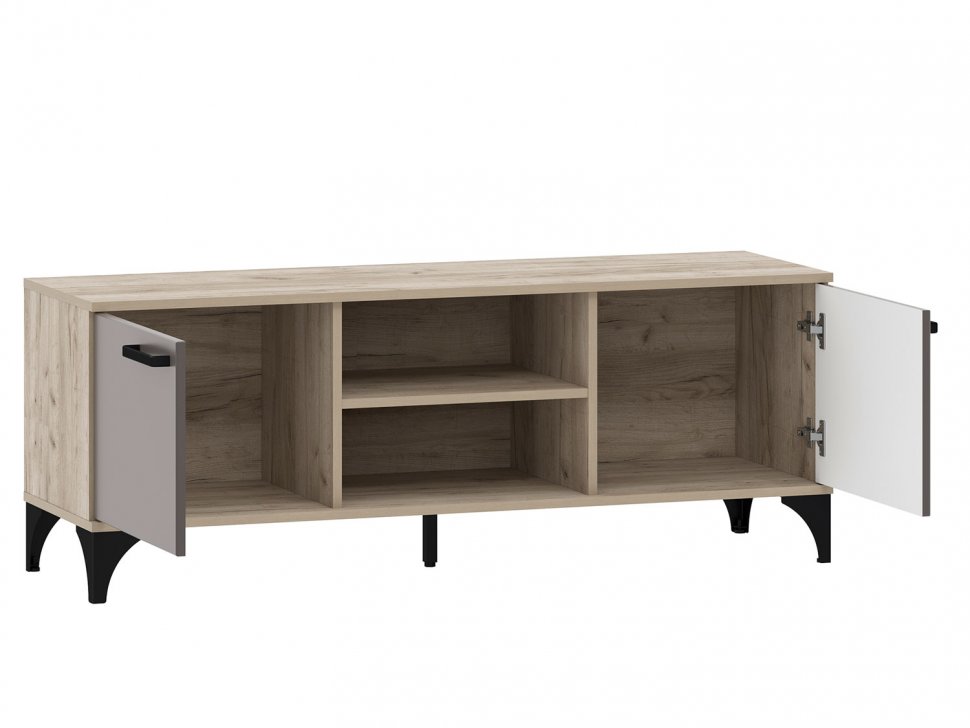 Марсель гостиная комплектация 1 Дуб Крафт серый/Софт графит