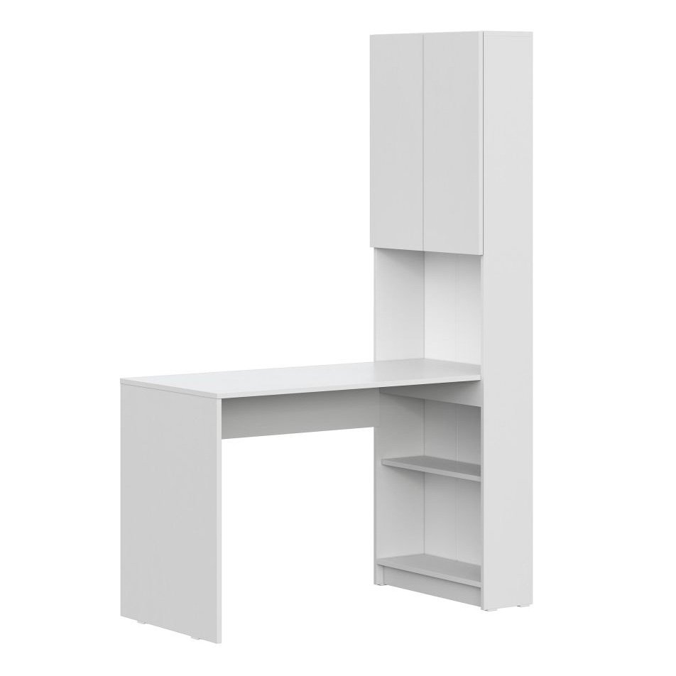 Стол письменный Майнд-01 (Интерьер Центр) Белое дерево