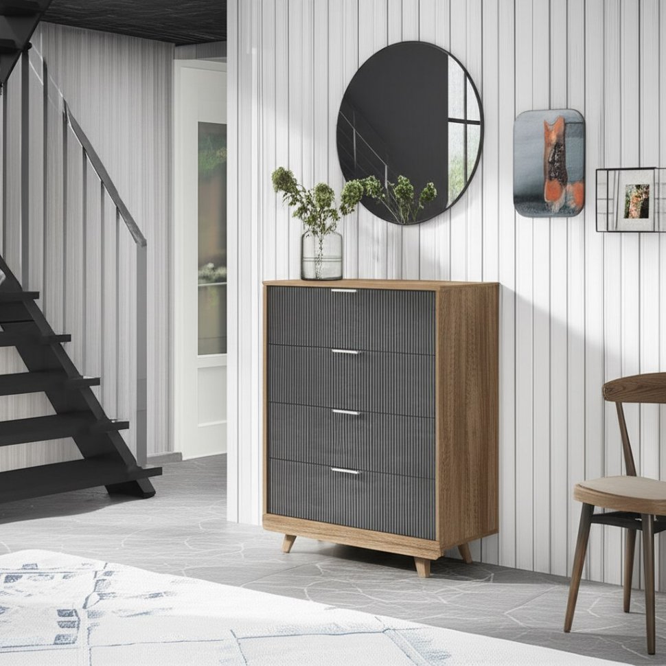 Комод Мегаполис КМ-02 (БТС) M25 / Дуб Каньон