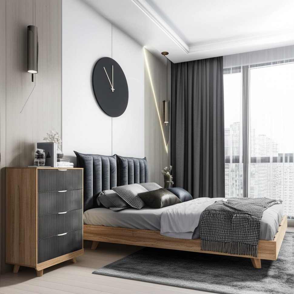 Комод Мегаполис КМ-02 (БТС) M25 / Дуб Каньон