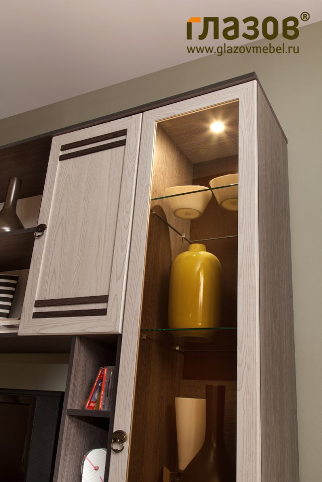  Мебель для гостиной Бриз Глазов-мебель Компоновка 2