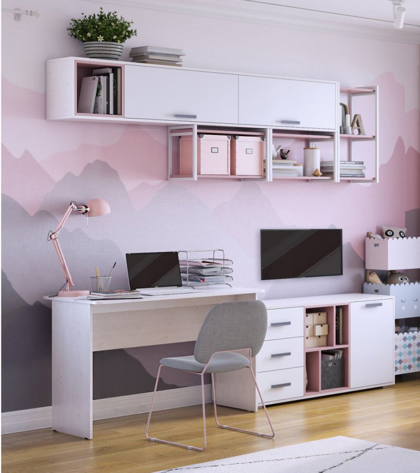 Полка открытая 400 Лило (MLK)