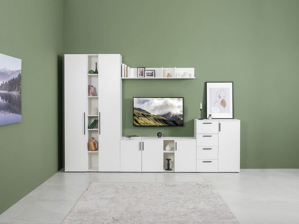 Гостиная Эйр 5 Белый