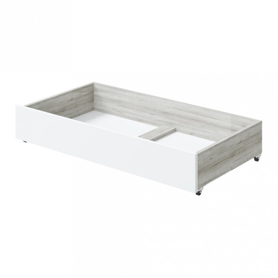 Кровать 160х200 Лори с ящиками (MLK) Дуб серый