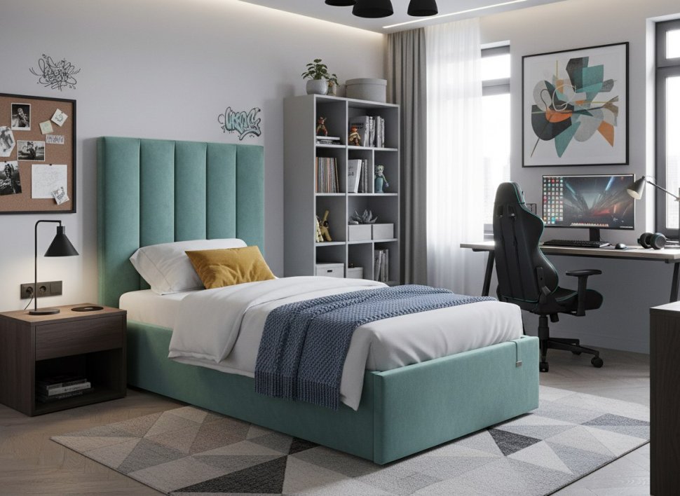 Кровать Ingrid 900 модель 312 Ультра минт