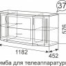 Тумба для телеаппаратуры Виктория Ижмебель 37 