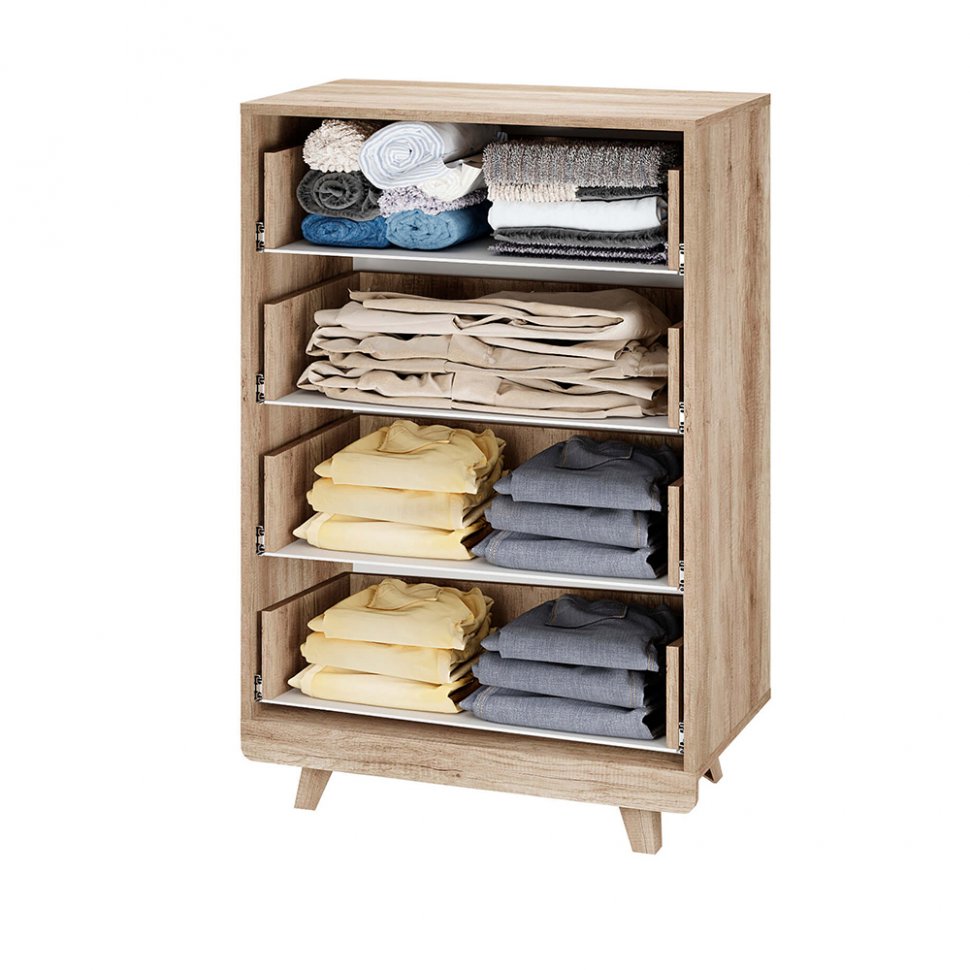 Комод Мегаполис КМ-02 (ТЭКС) F04 / Дуб Каньон