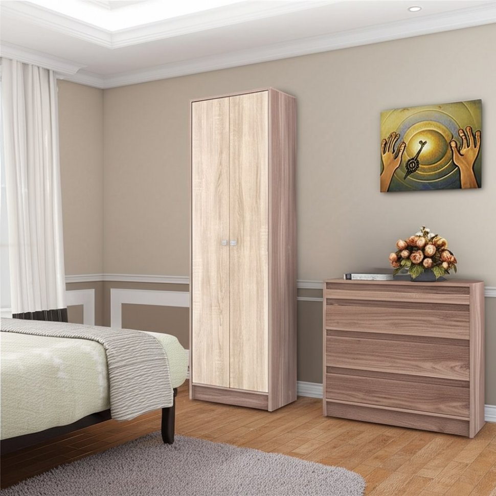 Шкаф ЯПШ-1 Ямайка ТЭКС (Ясень шимо)