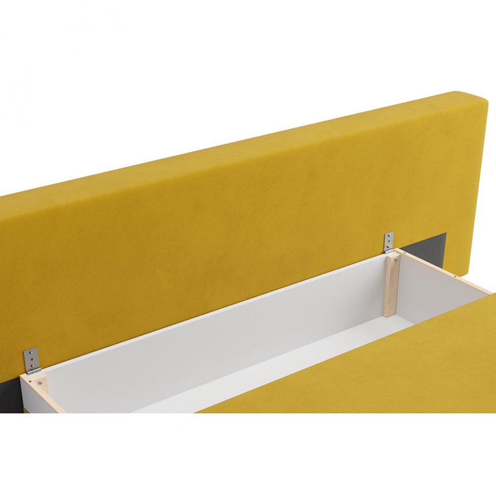 Диван еврокнижка Хольми (Желтый)