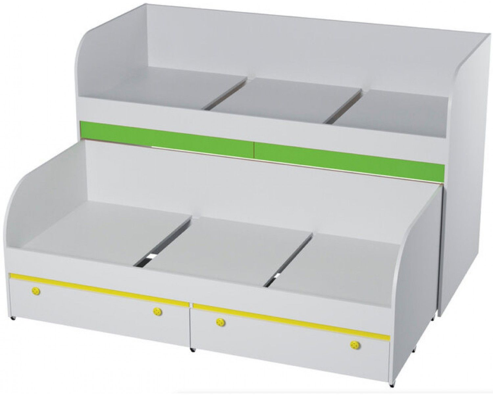 Кровать 80х186 с ящиками Мамба КР-01 БТС