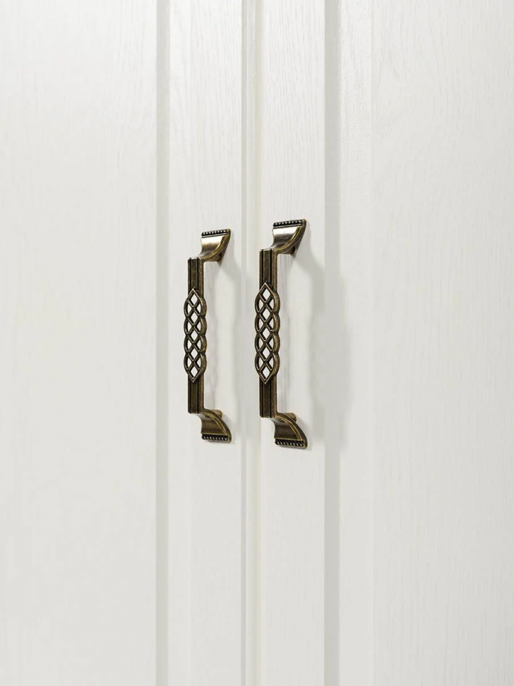 Ливерпуль Шкаф для одежды 13.134.01 Белый/Ясень ваниль