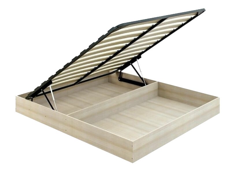 Кровать 140х200 Ливадия Л8а с подъемным механизмом (с мягким элементом) Заречье