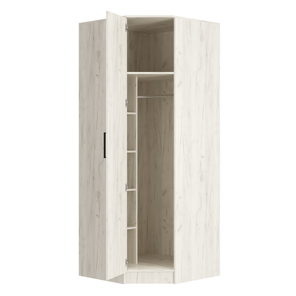 Шкаф угловой Фиеста, Дуб крафт белый