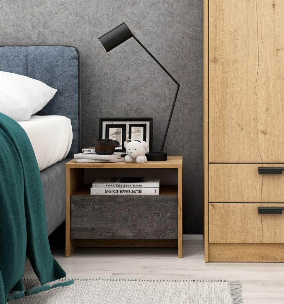 Тумба прикроватная Лофт