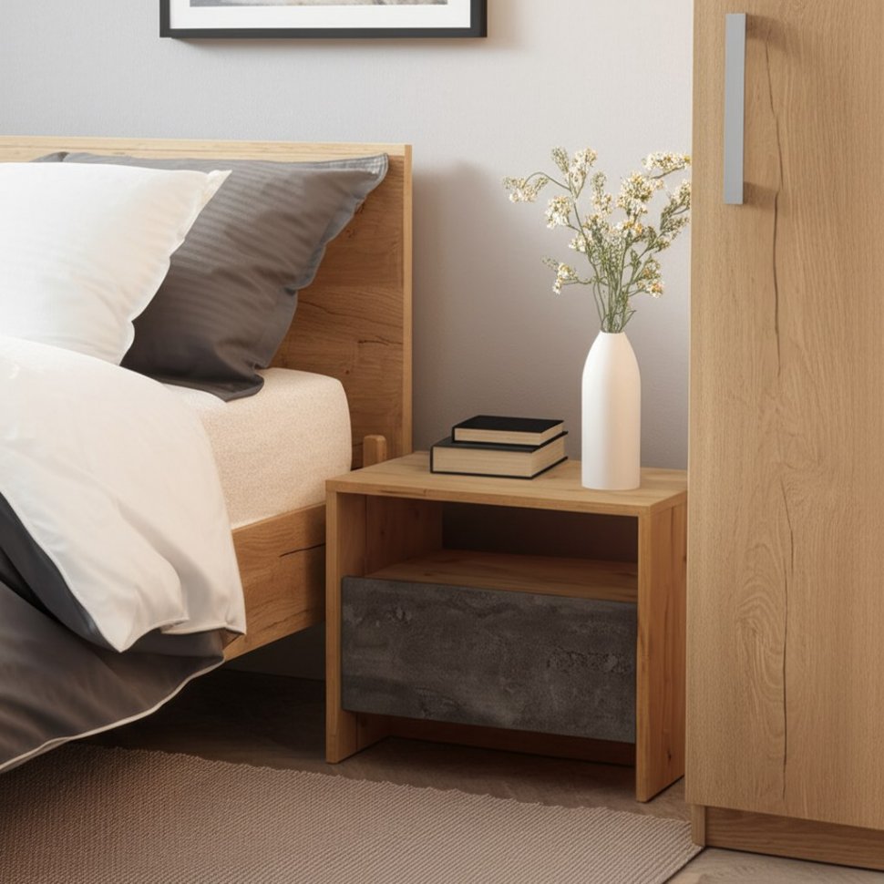 Тумба прикроватная Лофт
