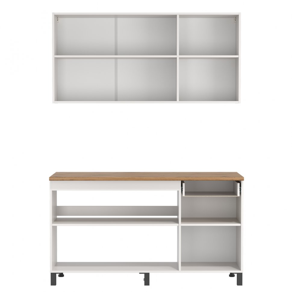 Кухня Римини 1500 белый