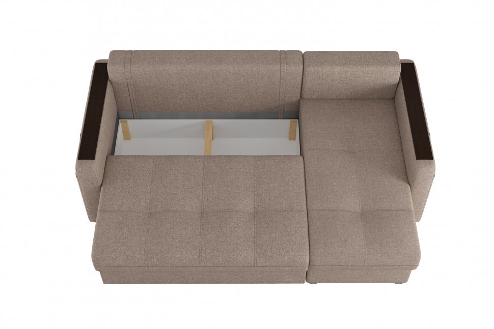 Диван угловой Smart 3 2Т-1Пф Рогожка Sherlock 932