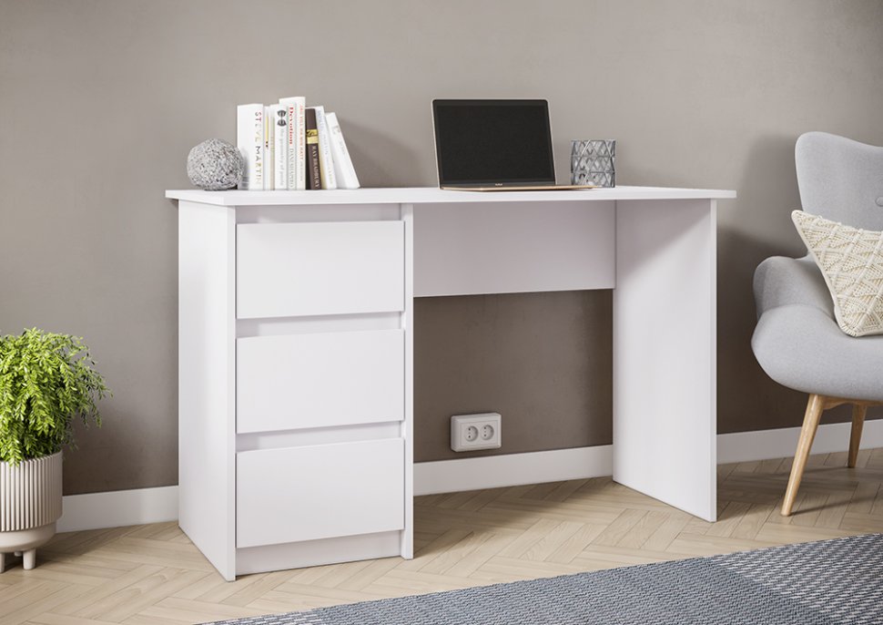 Стол письменный Айден СТП06-1200 Белый