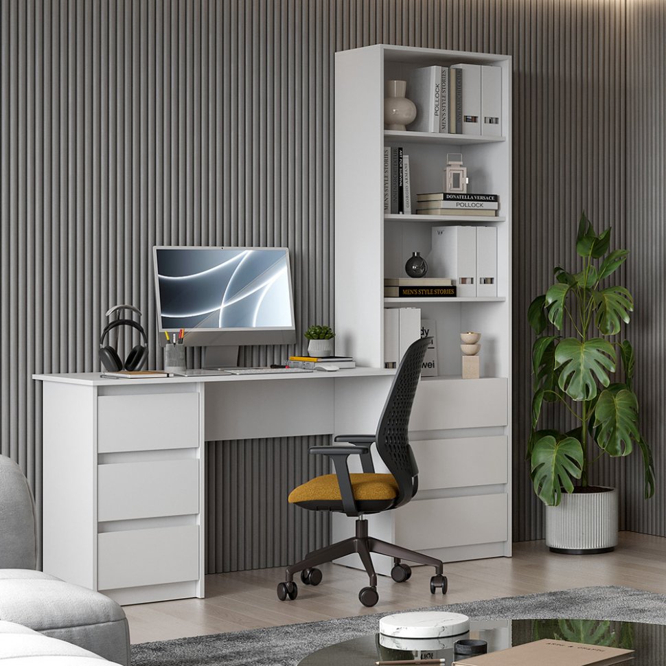 Стол письменный Айден СТП06-1200 Белый