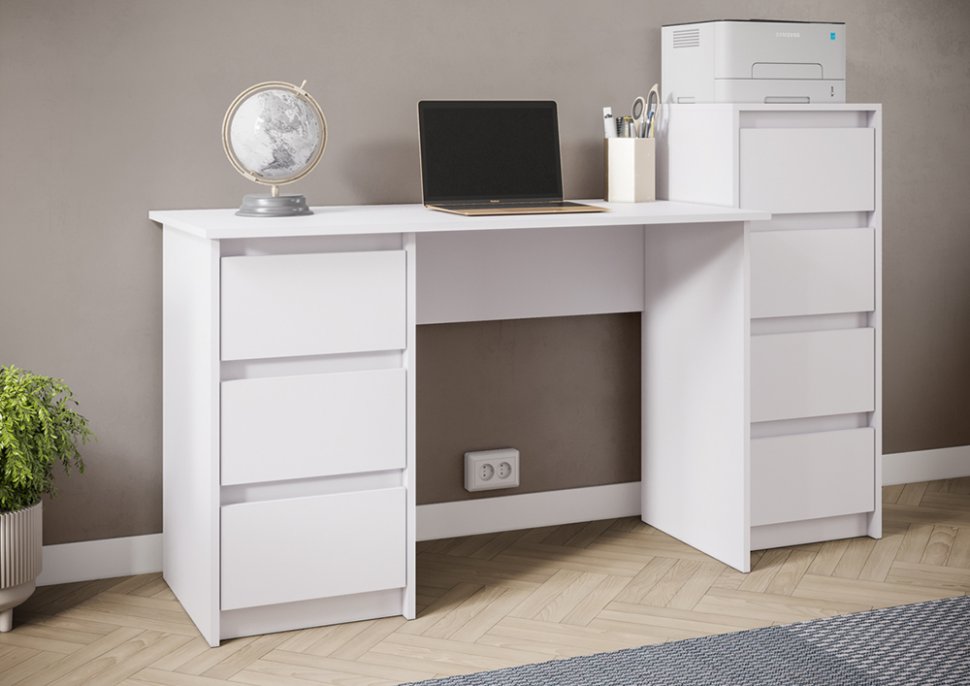Стол письменный Айден СТП06-1200 Белый