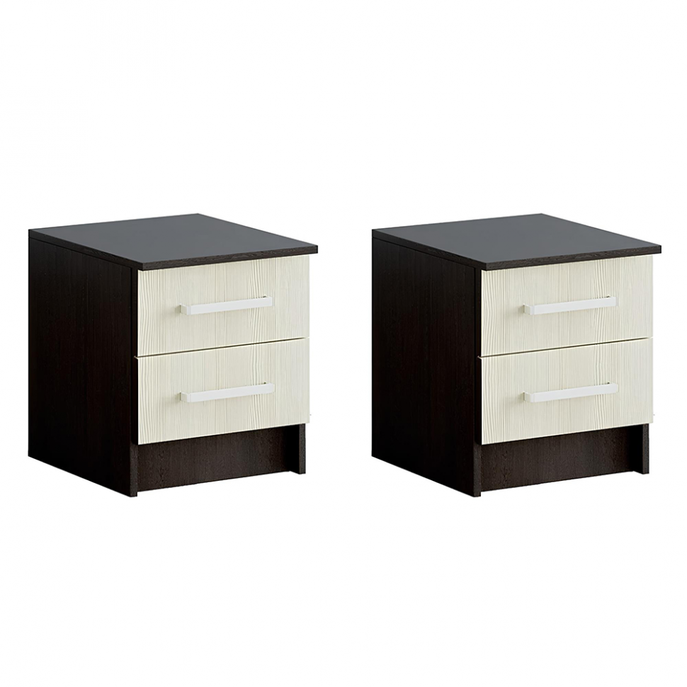 Тумбы прикроватные Фиеста БТС (Венге) 2 шт