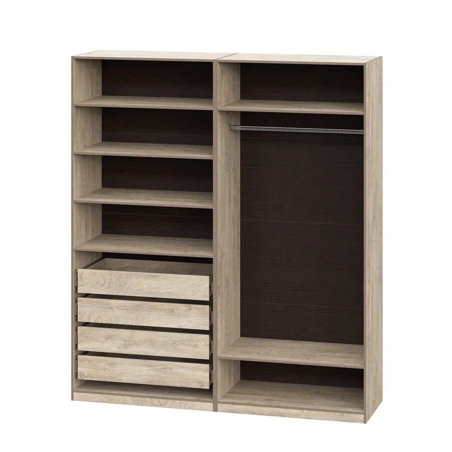 Комплект полок для шкафа 100 Этна 3ПЛ