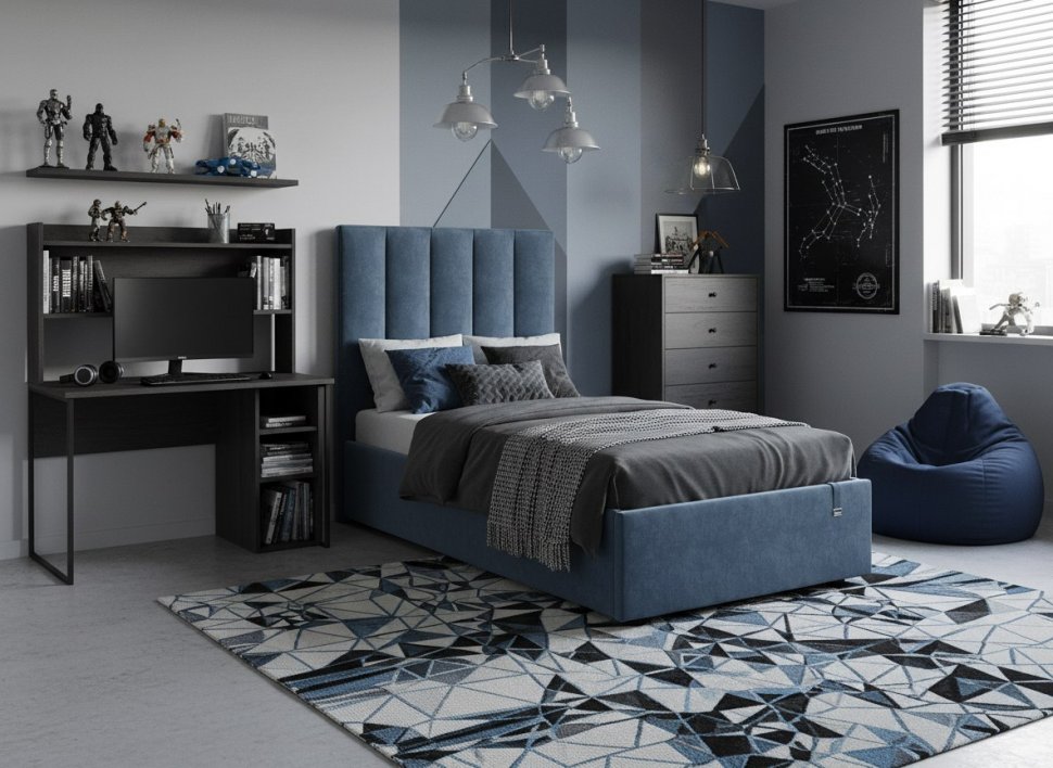 Кровать Ingrid 900 модель 312 Галакси лайт 22