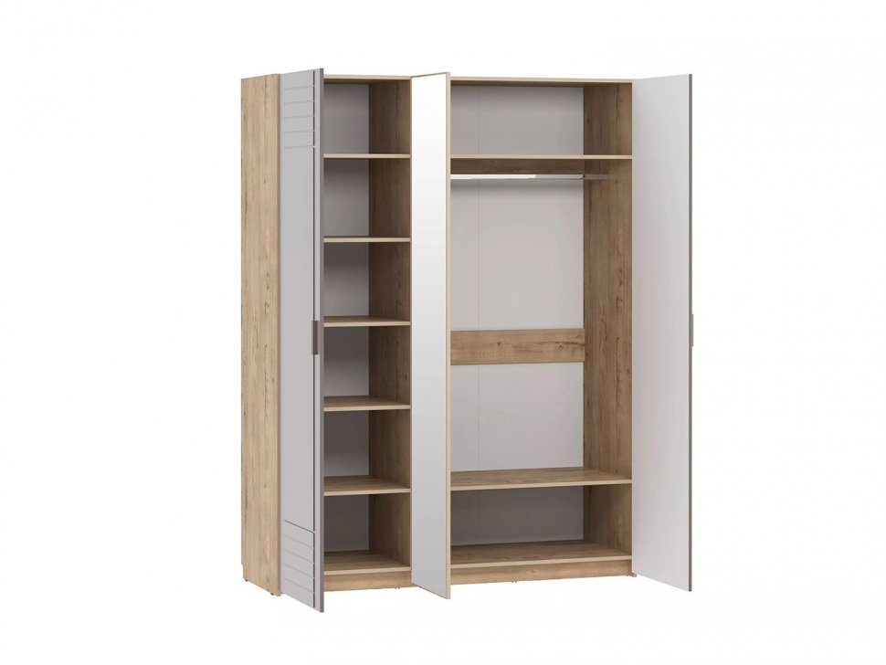 Спальня Livorno 3 дуб бунратти / софт графит